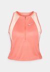 RUN SINGLET - Top - magic ember/washed coral/reflective silver-coloured