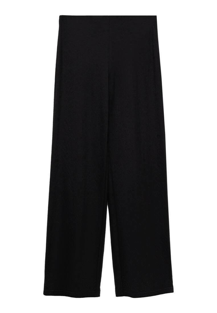 Mango Broek zwart
