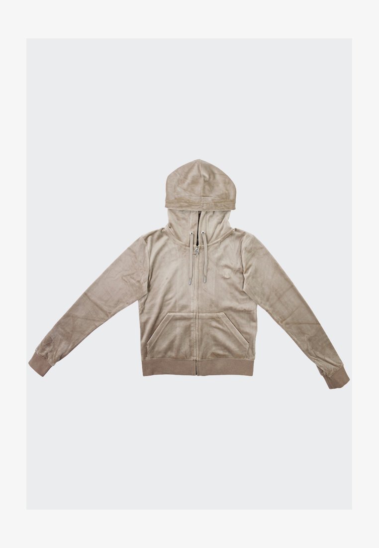 Juicy Couture Cipzáras pulóver - warm taupe