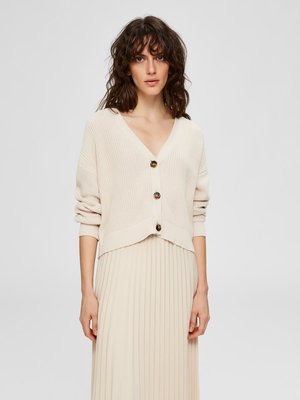 SLFSINNA CARDIGAN - Cardigan - sandshell