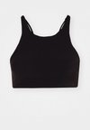HIGH NECK TOP - Bikini-Top - black