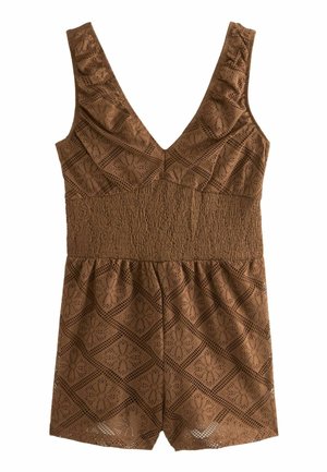 PETITE - Jumpsuit - chocolate brown