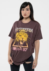 Paradiso Clothing Print T-shirt - brown