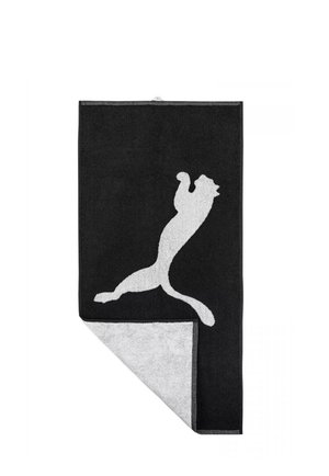 TEAM LARGE - Strandhanddoek - puma black puma white