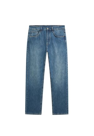 Massimo Dutti, Jeans loose fit - mottled light blue