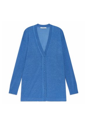 SHINY FLUID - Cardigan - blue