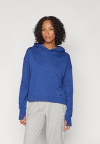 Sweaty Betty AFTER CLASS HOODY - Felpa con cappuccio - flux blue