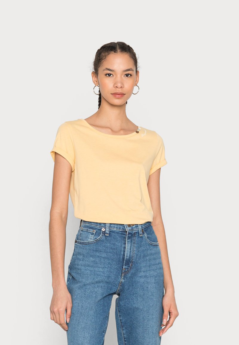 Damen T-Shirts | Ragwear FLORAH T-Shirt basic cream/offwhite - OE06090 Damen T-Shirts | Ragwear FLORAH T-Shirt basic cream/offwhite - OE06090