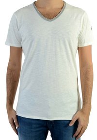 Le Temps Des Cerises CERISES PIERRE - T-shirt basic - beige