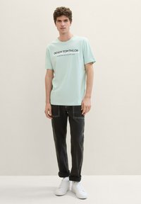 TOM TAILOR DENIM Trükipildiga T-särk - sea foam