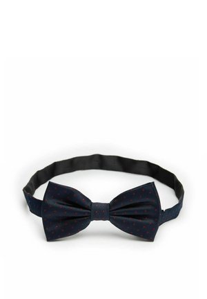 John Henric PRE-TIED DOTTED - Butterfly - blue & red