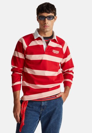STRANGER THINGS STRIPED  - Poloshirt - red