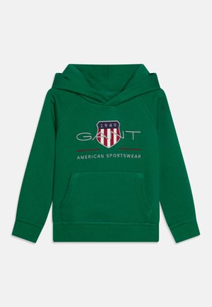 GANT ARCHIVE SHIELD HOODIE UNISEX - Felpa con cappuccio - grass green