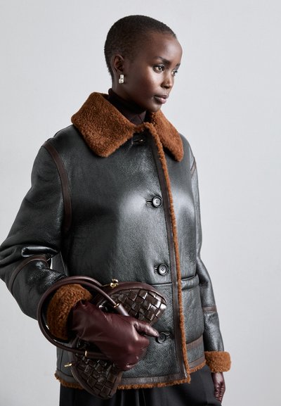 Bally Læderjakker - black/cuero