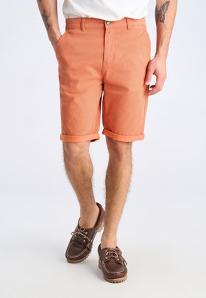 Lindbergh SUPERFLEX CHINO - Shorts - dk coral