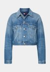 TOMMY GIRL OVSZ CRP TRUCKER JKT - Casaco de ganga - indigo wash