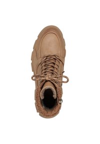 Tamaris Botines con plataforma - camel