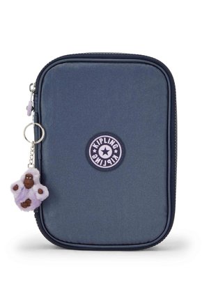 Trousse Kipling 100 Stylos Imprimée - Femme - Organisateur Pour Stylos, Fournitures D'art, Maquillage - Polyester Durable, 0,3kg - Avec Singe Porte-clés