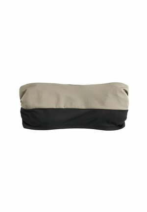 BANDEAU - Bikinitop - black   khaki shine