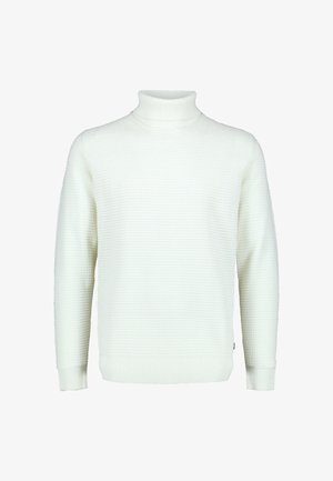 Lindbergh, LINDBERGH STRUCTURE ROLL-NECK KNIT - Jumper - off white