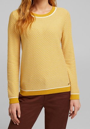 Jersey de punto - mustard yellow