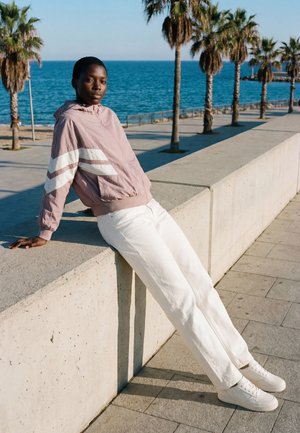 Urban Classics Veste de survêtement - duskrose/whitesand