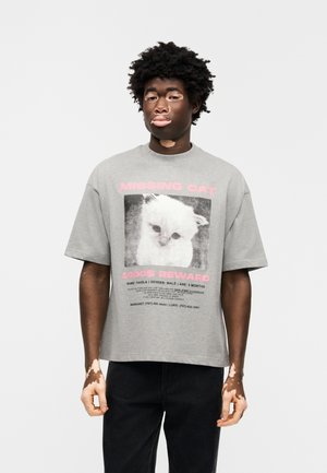 MISSING LIGHT GREY MELANGE FRONTZIP UNISEX - Zip-up sweatshirt - grey melange