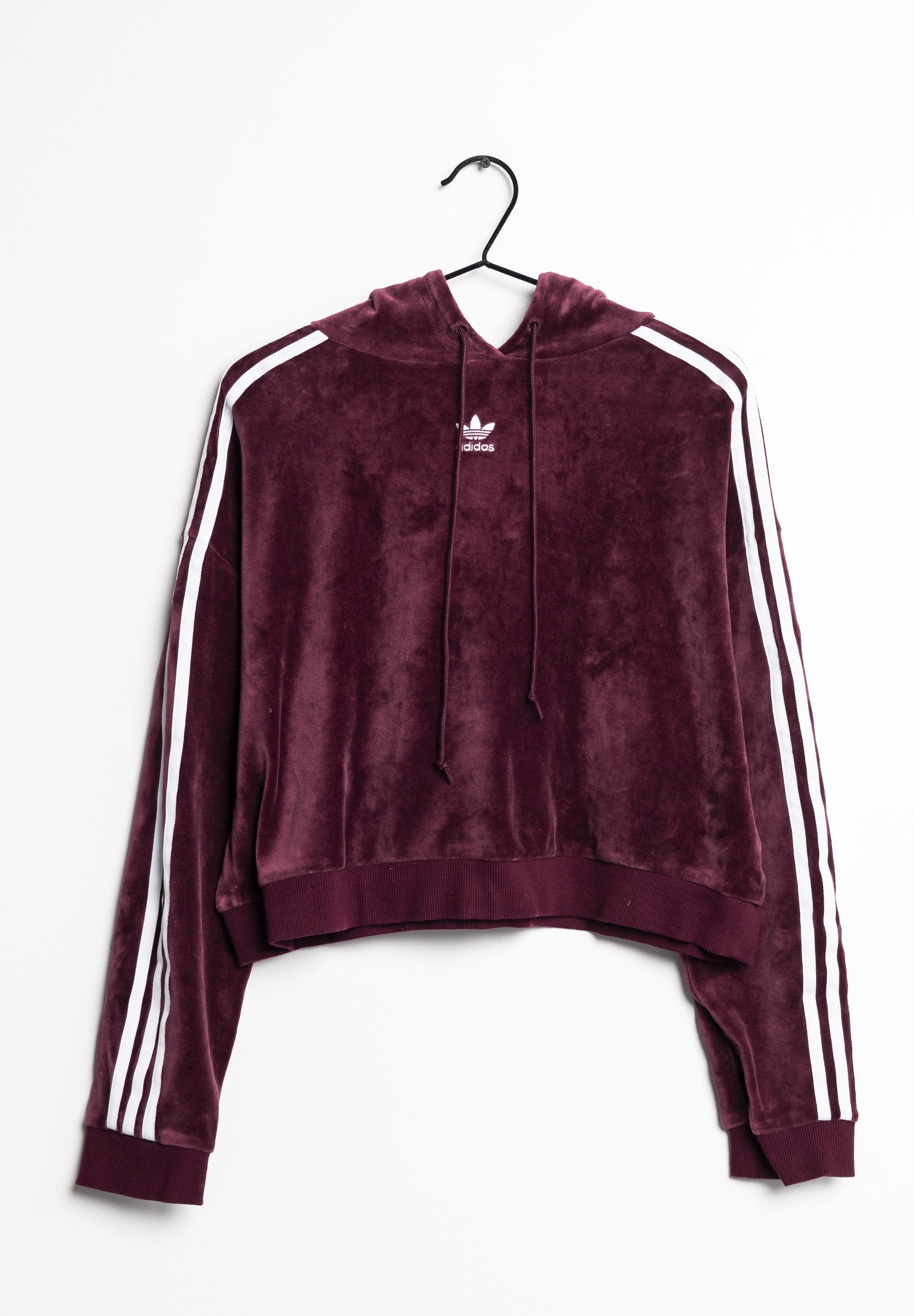 Adidas Cropped Hoodie Velvet Adidas Jumper Adidas Originals Hoodie