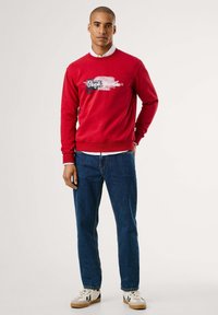 Pepe Jeans TREY CREW - Felpa - rugby red