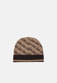 Guess VEZZOLA BEANIE UNISEX - Gorro - beige/brown