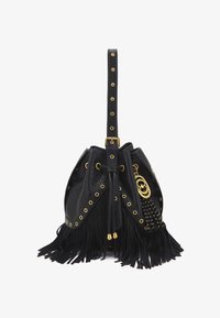 Selezionato, screziato-mottled black