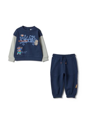 OVS, JOGGING SET FOR BABY BOY SKATE PRINT. - Sweatshirt - night blue