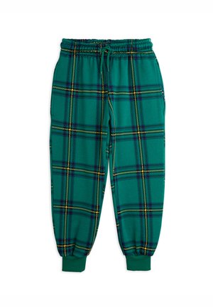 Mini Rodini CHECK UNISEX - Pantalones deportivos - green