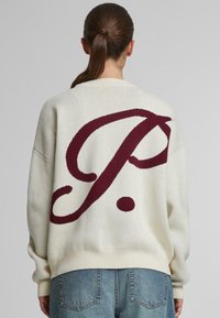 PROHIBITED Pullover - cream