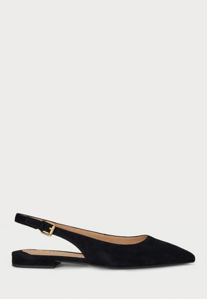 LONDYN FLATS SLINGBACK - Ballerine con cinturino - black