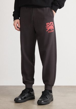DOVERLOPAN - Pantalones deportivos - dark brown