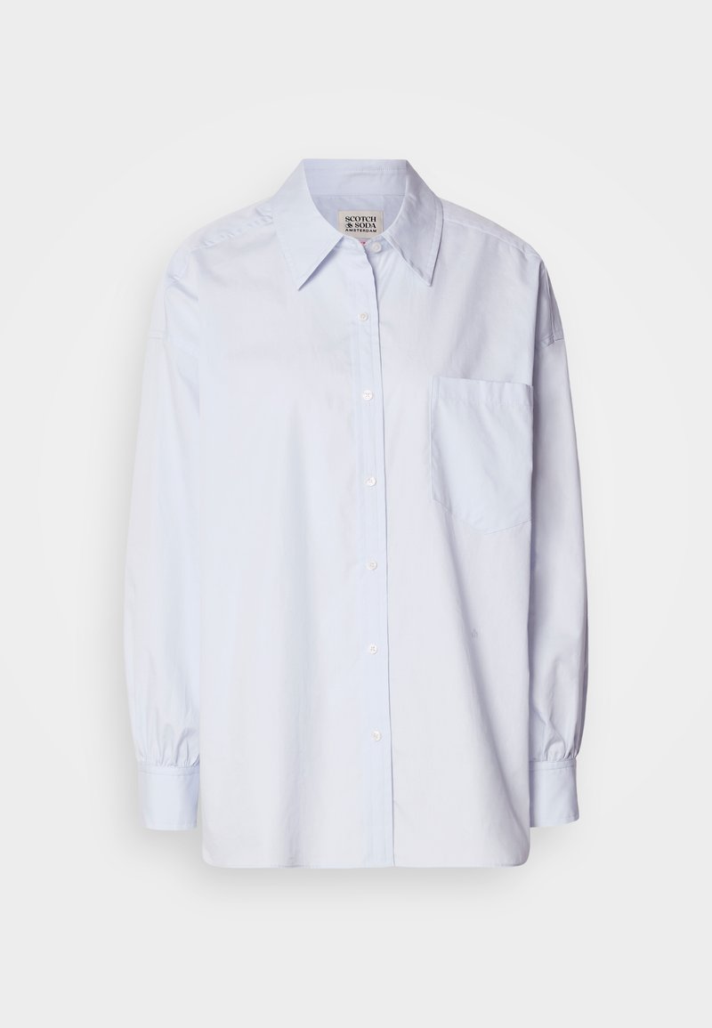 Scotch & Soda Overhemdblouse lichtblauw
