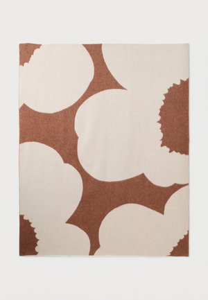 Marimekko, ISO UNIKKO THROW UNISEX - Κουβέρτα - off white/chestnut