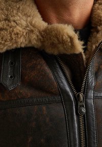 PME Legend CEPTOR - Usnjena jakna - d brown