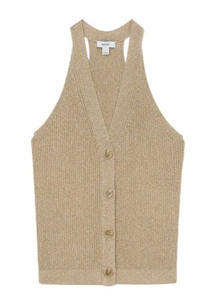 Reiss, REGULAR FIT - LILANA VEST . - Chaleco - gold-coloured