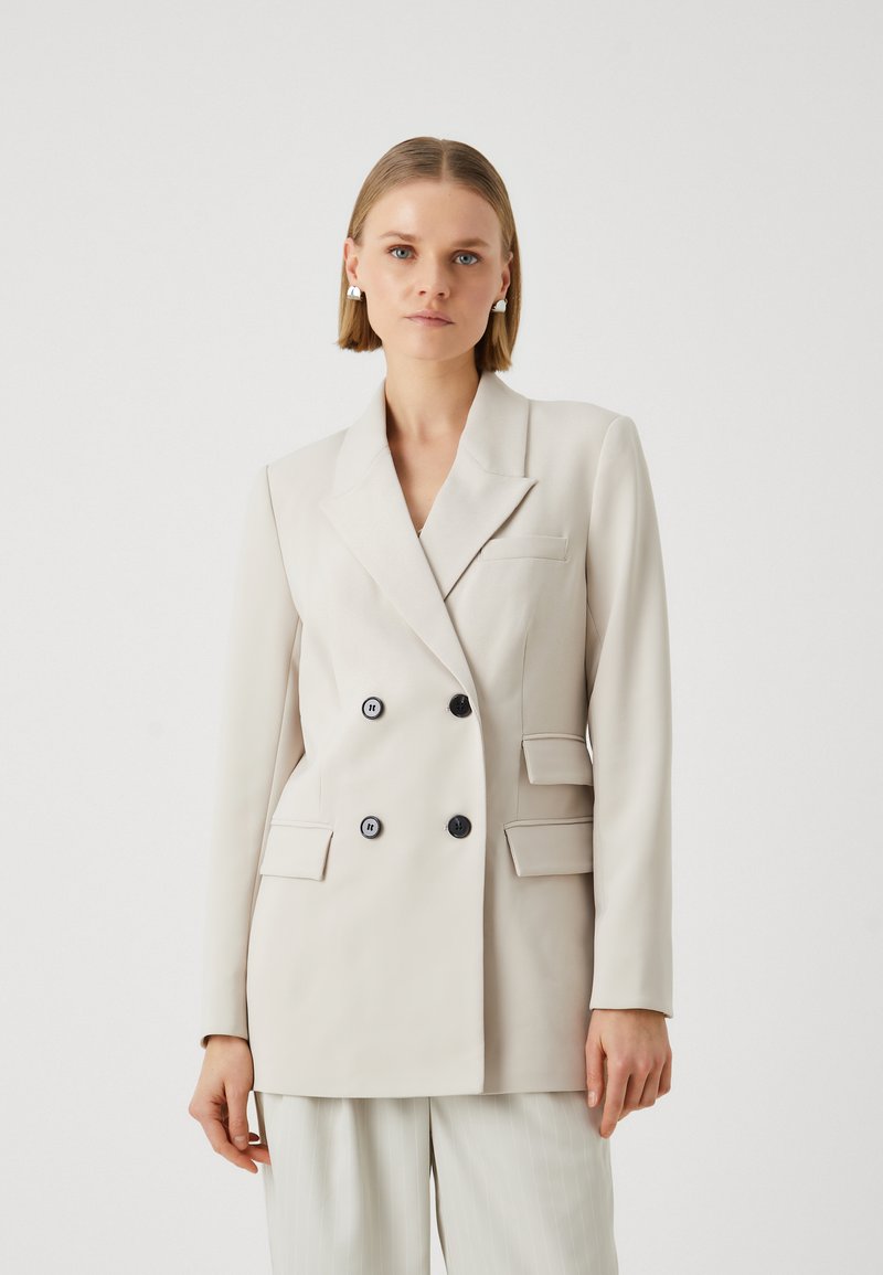 Bruuns Bazaar BRASSICA LINDA BLAZER - Bleizers - silver cloud