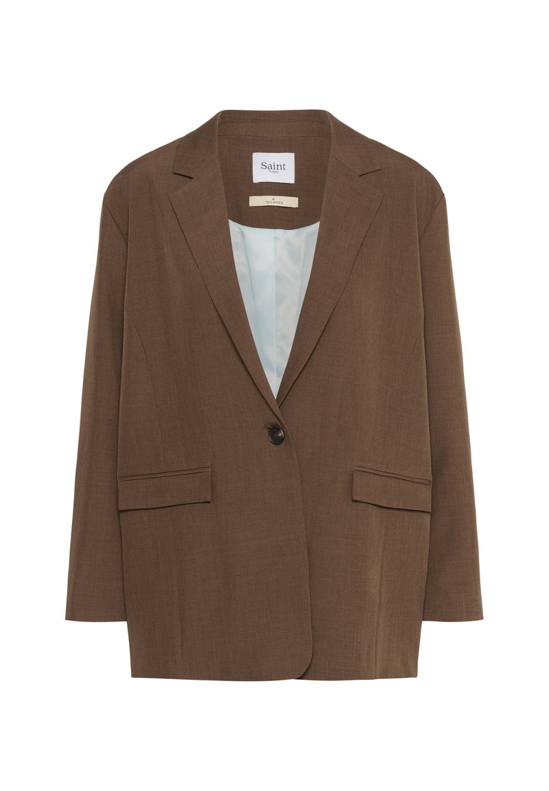 Saint Tropez Halflange jas bruin