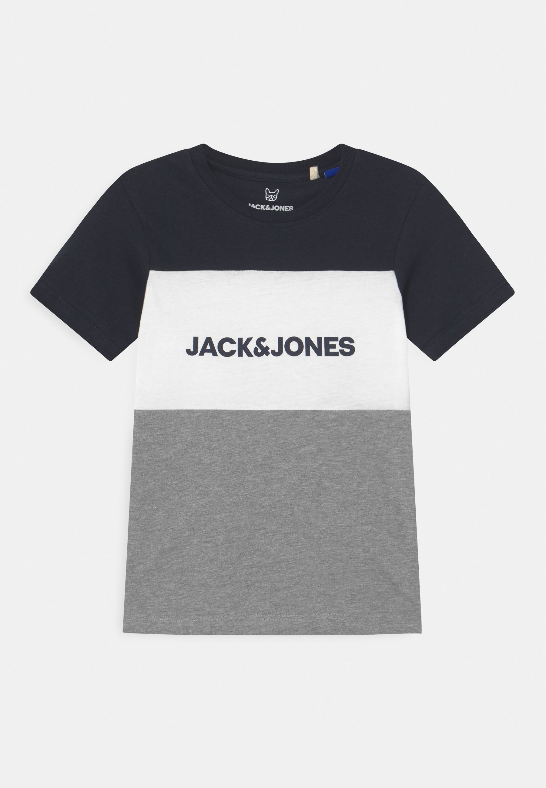 Bambini JJELOGO BLOCKING TEE - T-shirt con stampa Bambini JJELOGO BLOCKING TEE - T-shirt con stampa