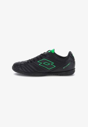 Lotto, STADIO 705 ID UNISEX - Indendørsfodboldstøvler - all black all black spring green