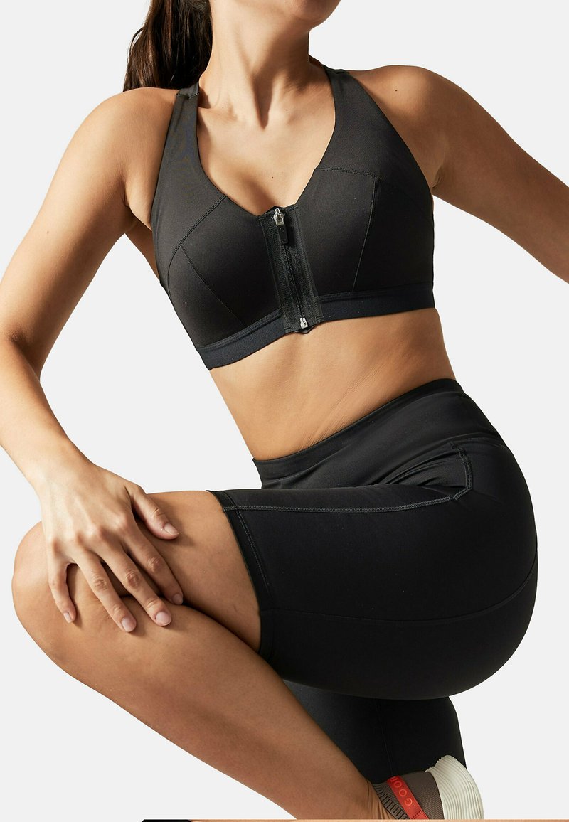 Marks & Spencer EXTRA HIGH IMPACT NON WIRED - SPORTS BRA - Bustier  - black
