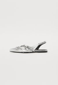 Even&Odd - NEW POINTY - Ballet pumps - silver Thumbnail Image 1