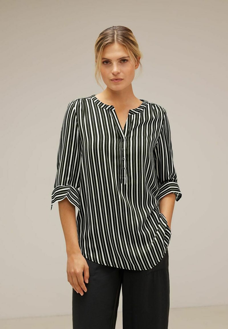 Street One Brown Cotton Blouse