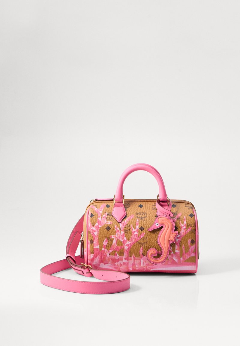 MCM ELLA CORAL MOUNTAIN BOSTON - Ručna torba - sangria sunset