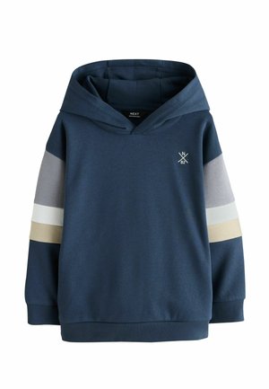 Next, REGULAR FIT - COLOURBLOCK HOODIE - Hoodie - blue