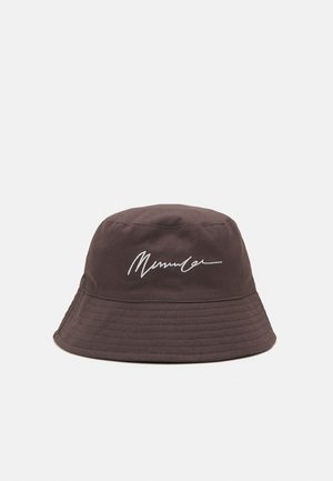 SIGNATURE BUCKET HAT SIGNATURE UNISEX - Chapéu - dark grey